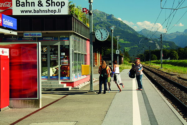 Heute kann man in diesem Kiosk leider keine SBB-Billette mehr erwerben. Es gibt keine Zusammenarbeit mehr mit der SBB. (Bild thk)