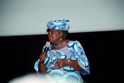Ngozi Okonjo Iweala, ehemalige nigerianische Finanz- und Aussenministerin (Bild thk)