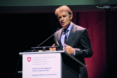 Botschafter Manuel Sager (Bild thk)