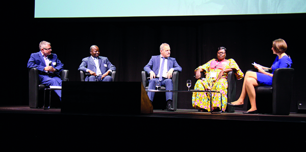 Dominique Guenat, Mansour N’Diaye, Pierre-André Page, Mariane Nguerassem (Bild thk)