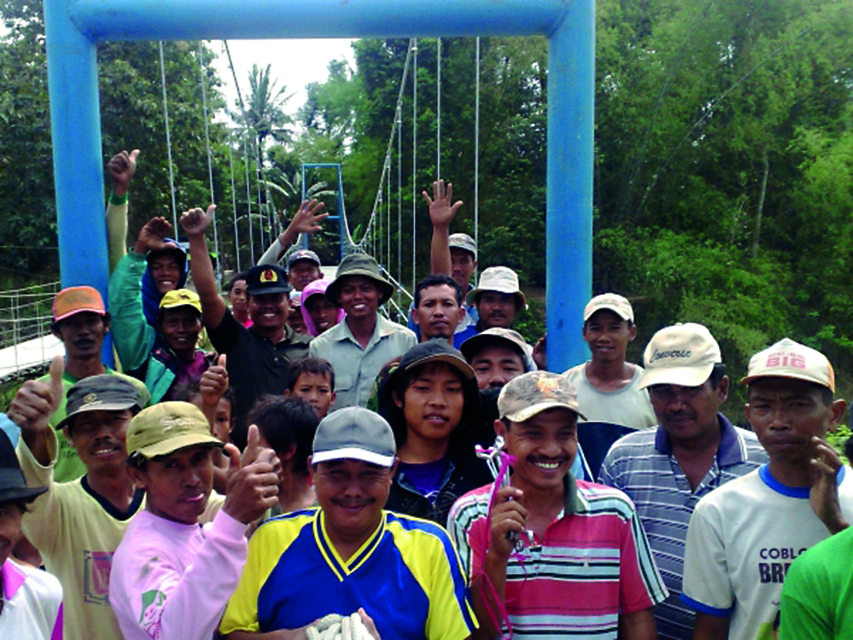Brücke Tamansari, Jember, Jawa Timu (Indonesische Provinz auf der Insel Java) (Bild wikimedia.org)