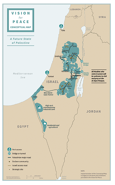 Quelle: Karte aus Trumps «Deal of the Century»