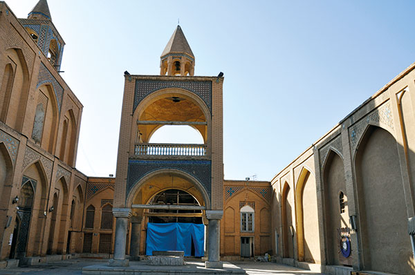 Die Kelisa-ye Vank Kathedrale, eine der zahlreichen armenischen christlichen Kirchen in Isfahan (Iran). (Bild hhg)